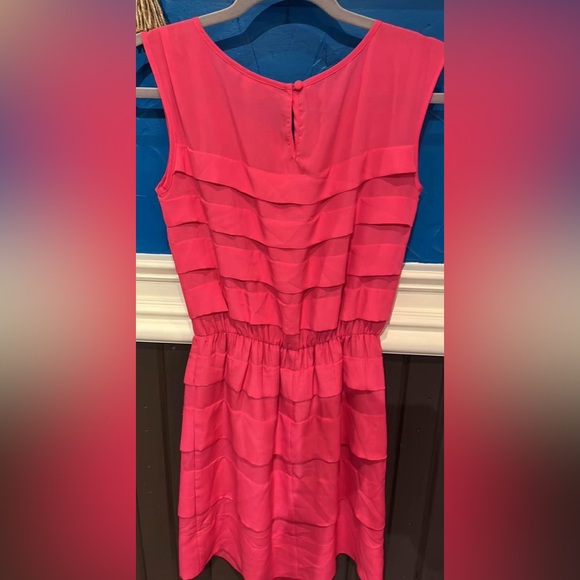 Gianni Bini Sz XS Hot Pink Dress - Picture 4 of 4